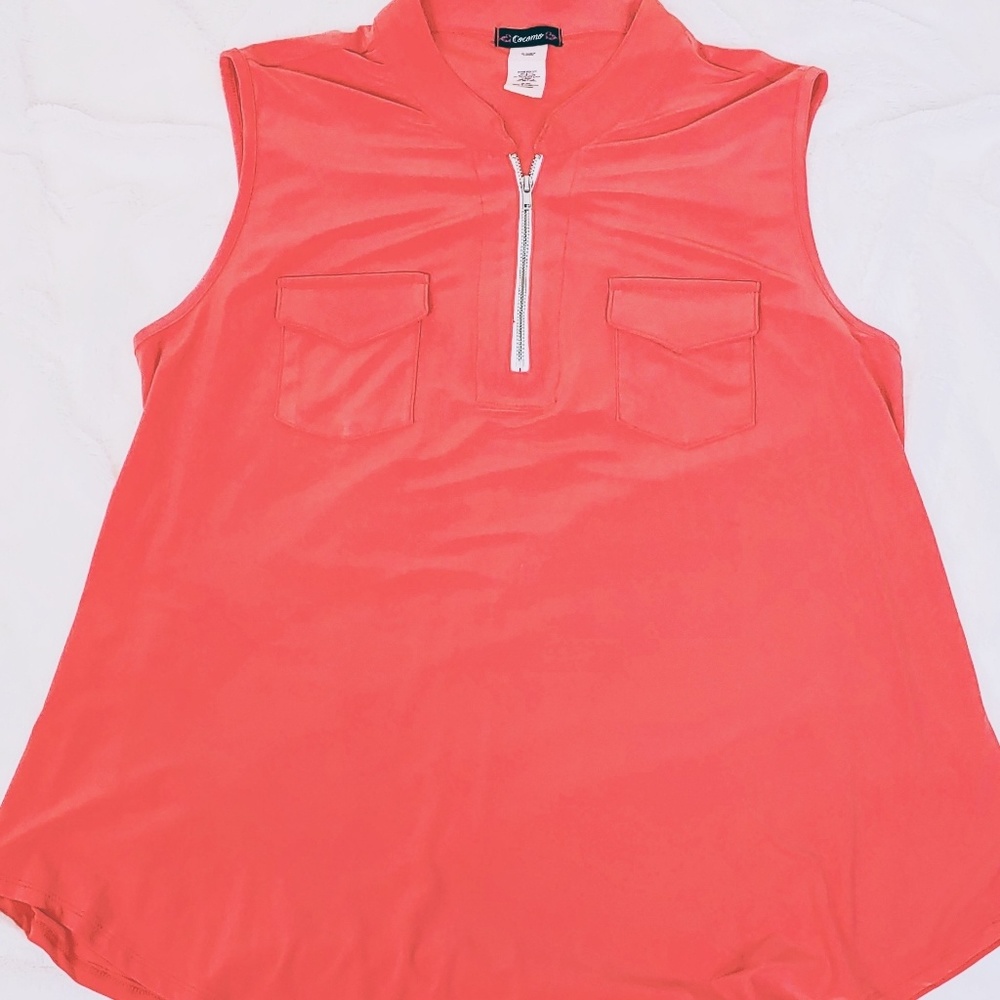 Cocomo Henley zip-neck